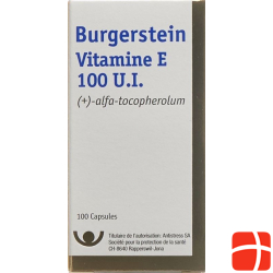 Burgerstein Vitamin E 100 I.E. 100 Kapseln