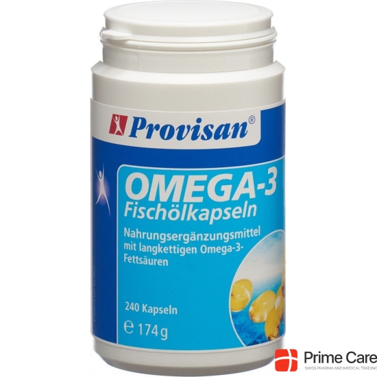 Provisan Omega 3 fish oil 240 capsules