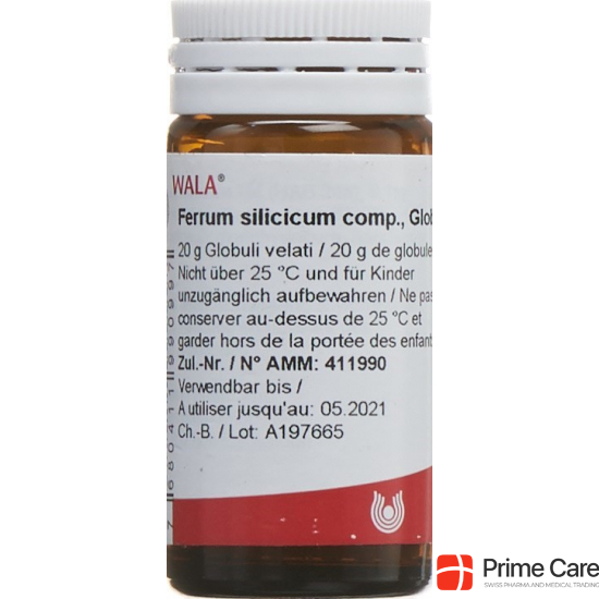 Wala Ferrum Silicicum Comp Globuli 20g buy online