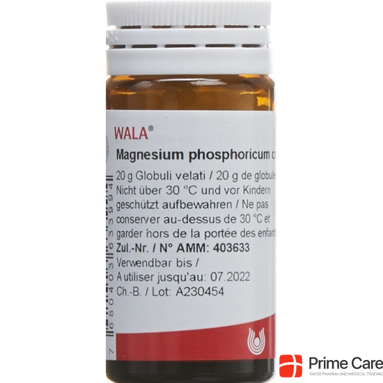 Wala Magnesium Phosphor Comp Globuli Flasche 20g buy online