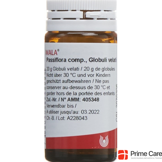 Wala Passiflora Comp Globuli Flasche 20g buy online