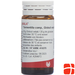 Wala Tormentilla Comp Globuli Flasche 20g