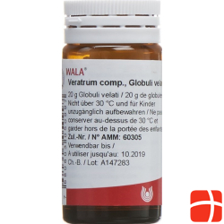 Wala Veratrum Comp Globuli Flasche 20g