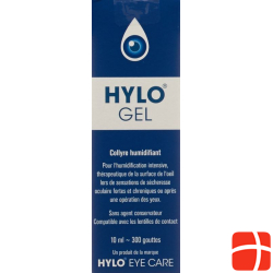 Hylo Gel Eye Drops Bottle 10ml