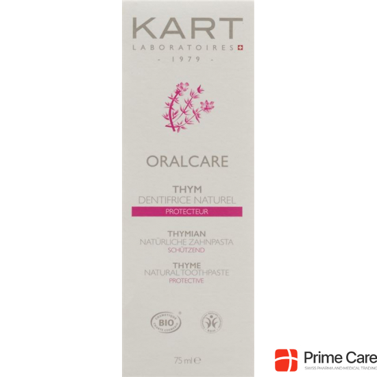 Kart Zahnpaste Lehm Oralcare Thymian 75ml buy online