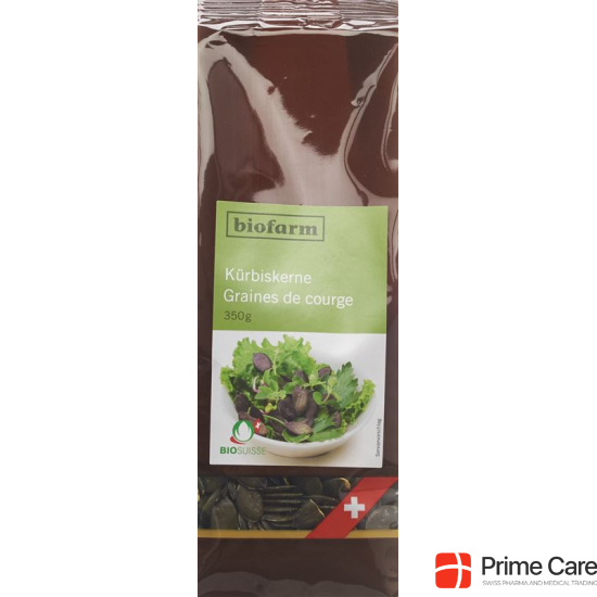 Biofarm Kürbiskerne Knospe Ch Beutel 350g buy online