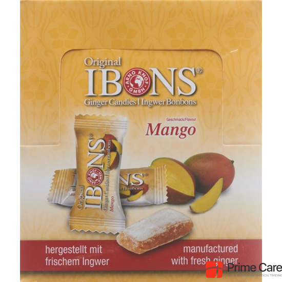 Piniol Ingwer Bonbon Mango 60g buy online
