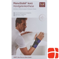 Bort Manustabil Handgelenk Kurz Grösse M Rechts Schwarz