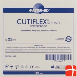 Cutiflex Round Folienpflaster 25mm 150 Stück