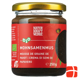 Naturkraftwerke Mohnsamenmus Bio Glas 250g