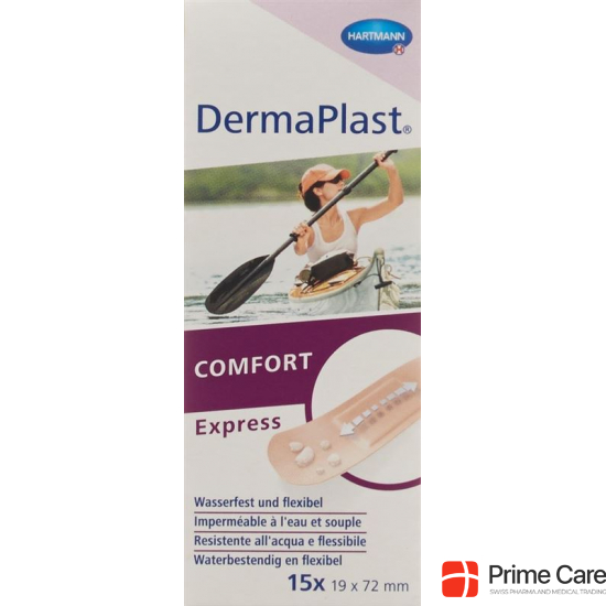 Dermaplast Comfort Express Strips 19x72mm 15 Pieces buy online