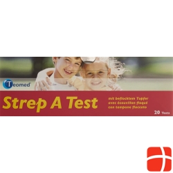 Strep A Test Teomed with flocked swabs 20 pcs