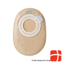 SenSura Flex Hautfarben Kolostomiebeutel Midi 35mm Geschlossen 30 Stück