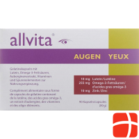 Allvita Augen Kapseln 90 Stück