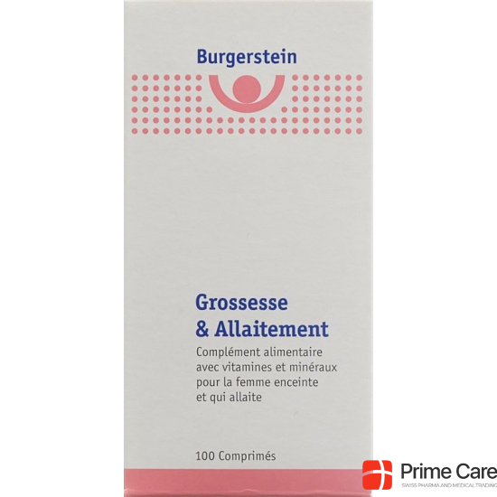 BURGERSTEIN Schwangerschaft&Stillzeit tablets buy online