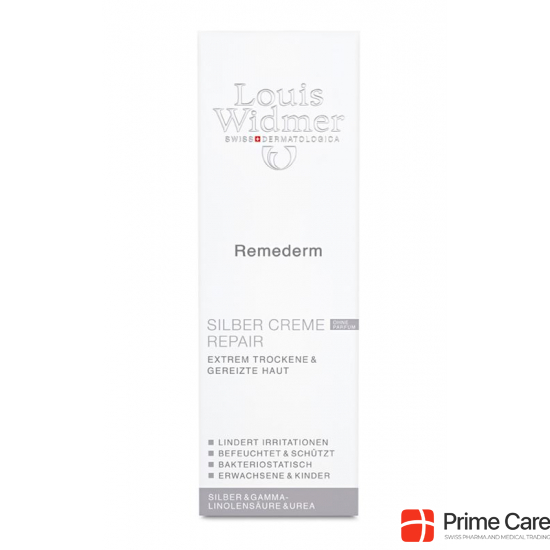 Louis Widmer Remederm Silber Creme Repair Unparfümiert 75ml buy online