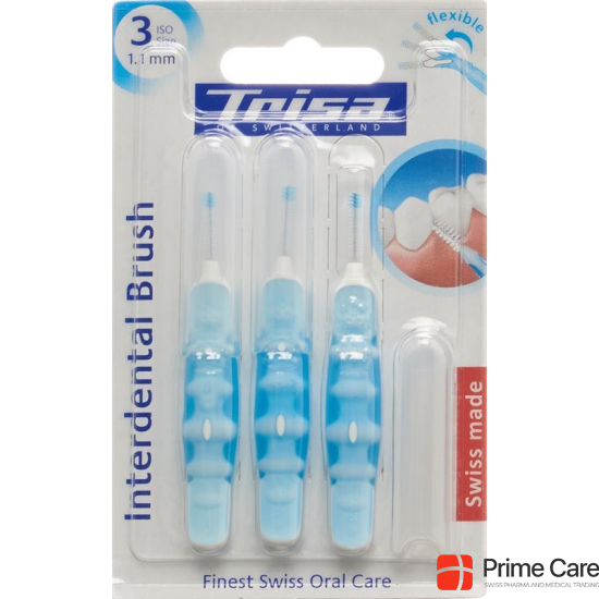 Trisa Interdental Brush 3.0mm Flexible 3 Stück buy online