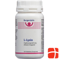 Burgerstein L-Lysin tablets Ds 100 pieces