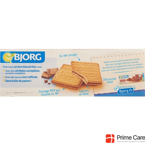 Bjorg Biscuit Fourres Chocolat Lait 225g buy online