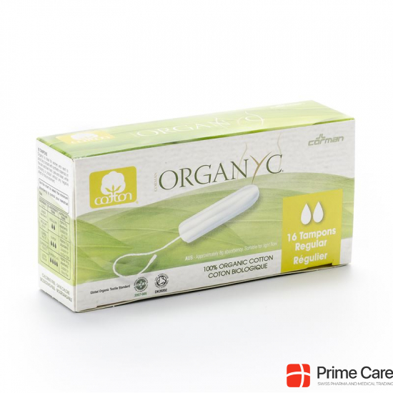 Organyc Tampons Regular 16 Stück buy online