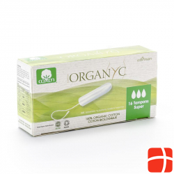 Organyc Tampons Super 16 Stück