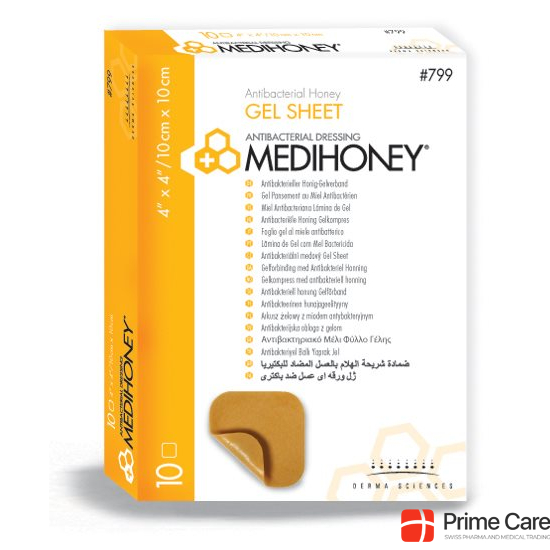 Medihoney Gel Sheet 10x10cm 10 Stück buy online