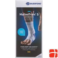 MalleoTrain S Aktivbandage Sprunggelenk Grösse 2 Links Titan