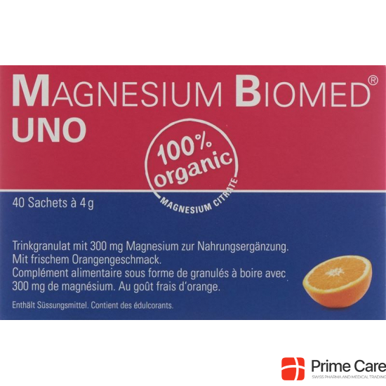 Magnesium Biomed Uno 40 granulate bag buy online