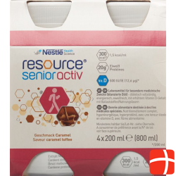 Resource SeniorActiv Caramel-Toffee 4x 200ml