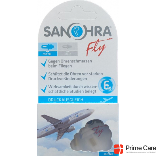 Sanohra Fly Ohrenstöpsel Erwachsene 2 Stück buy online