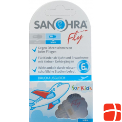 Sanohra Fly Ohrenstöpsel Kinder 2 Stück