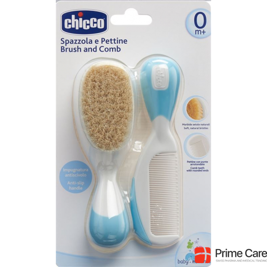 Chicco Kamm und Bürste Naturborsten Light 0m+ buy online