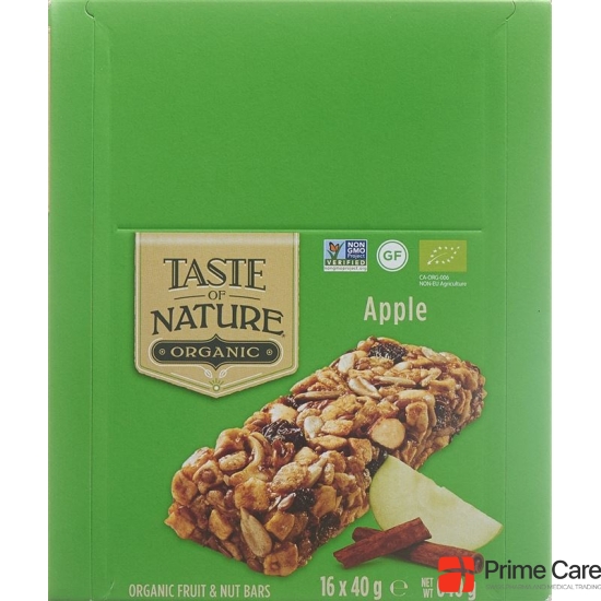 Taste Of Nature Riegel Niagara Apple Cou 16x 40g buy online