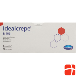 Idealcrepe N106 Elastische Binde 4mx6cm 10 Stück