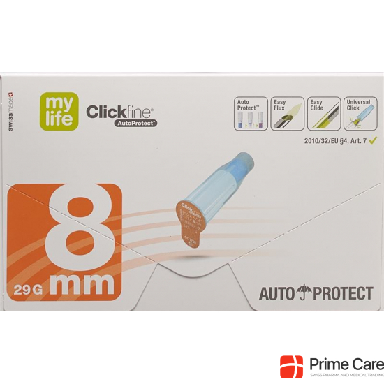 Mylife Clickfine Auto Protect Pen Nadel 29g x 8mm 100 Stück buy online