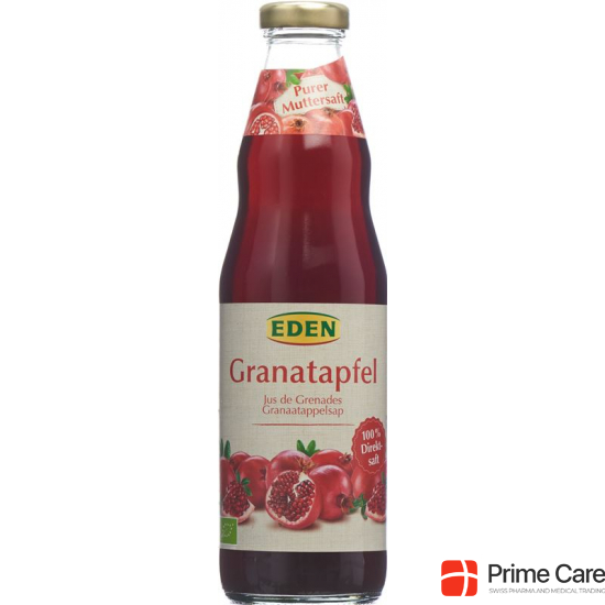 Eden Granatapfel Muttersaft ohne Zucker Pur Bio 750ml buy online