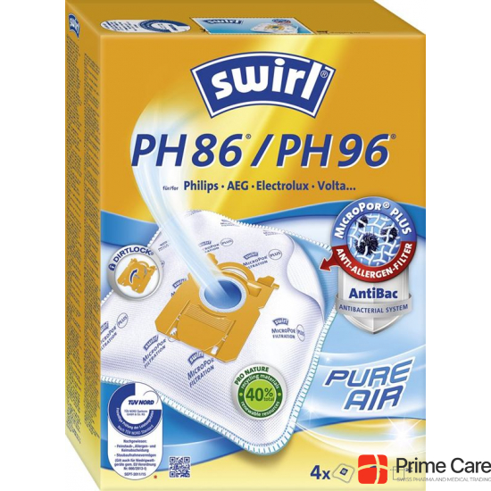 Swirl Staubfilterbeutel Ph86 4 Stück buy online