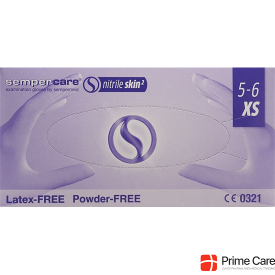 Sempercare Skin Handschuhe XS Nitril Ungepudert 200 Stück buy online