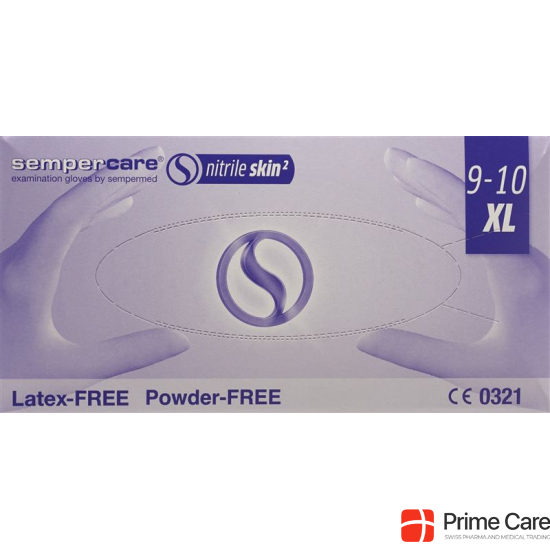 Sempercare Skin Handschuhe XL Nitril Ungepudert 180 Stück buy online