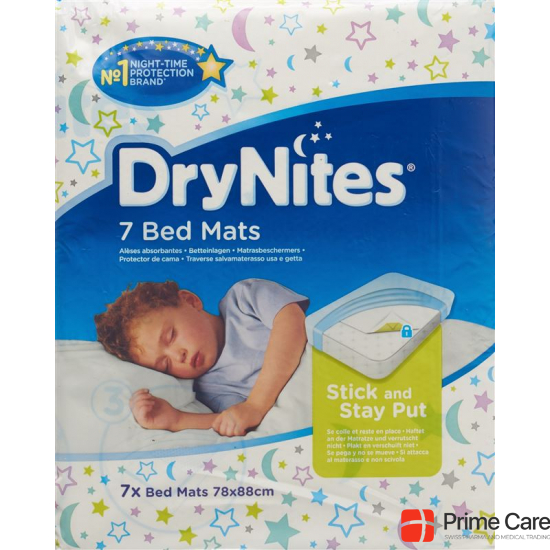 Huggies Drynites Bettunterlagen Bed Mats 7 Stück buy online