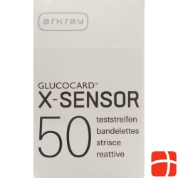 Glucocard X-sensor test strip 100 pcs