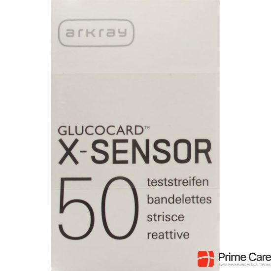 Glucocard X-sensor test strip 100 pcs