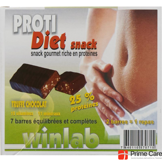 Proti Diet Riegel Truffa Schokolade 25% 7x 35g buy online