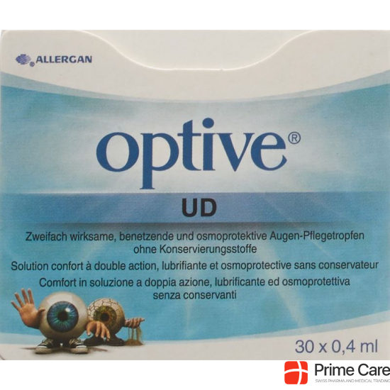 Optive UD Augentropfen Benetzend 30 Monodosis 0.4ml buy online