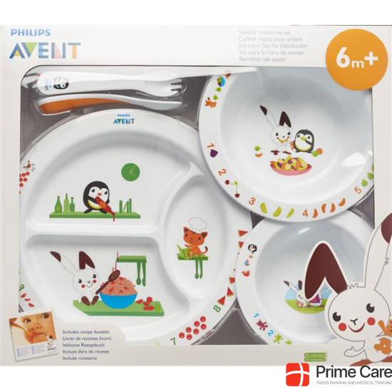 Avent Philips Baby Eating Learning Set Large 6m+ buy online