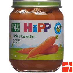 Hipp Reine Karotten Glas 125g