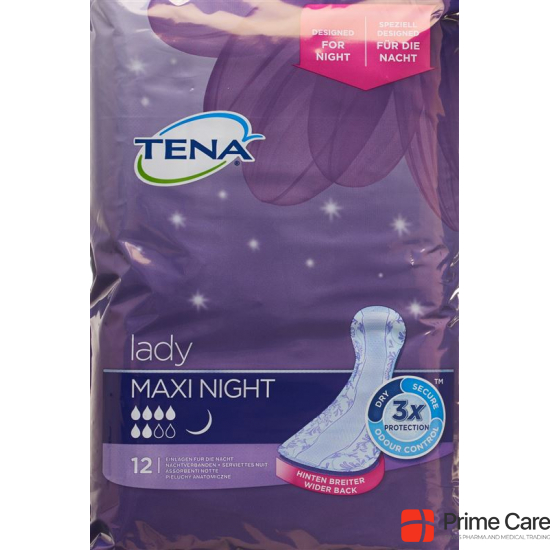 Tena Lady Maxi Night Einlagen 12 Stück buy online