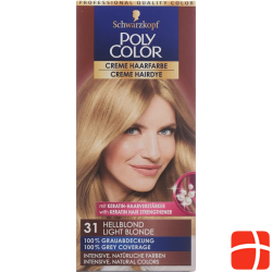 Polycolor Creme Haarfarbe 31 Hellblond 90ml