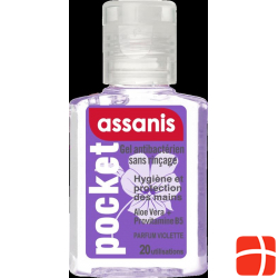 Assanis Gel Antibakteriell Veilchen 20ml