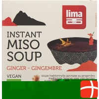 Lima Suppe Miso Instant Ingwer 4x 15g